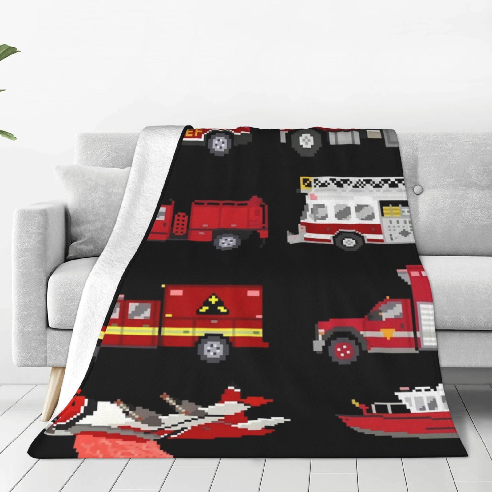 Amazon.co.jp: Fire Truck Ambulance Police Car Blanket, Flannel Blanket, Throw  Blanket, Single Blanket, Comforter, Sofa Blanket, Warm, Soft, Washable,  Thick, Cooling Protection, Cute, Popular, For Sofa Beds, Four Seasons, Gift  : Home