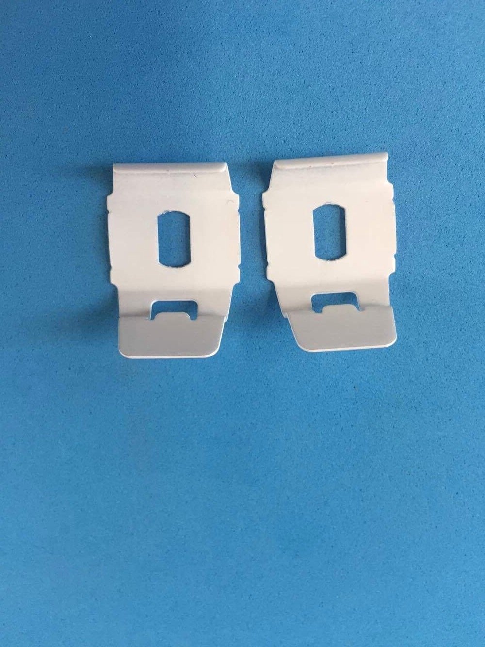 uk-blindparts PAIR OF 27mm PLEATED BLIND TOP FIX BRACKETS