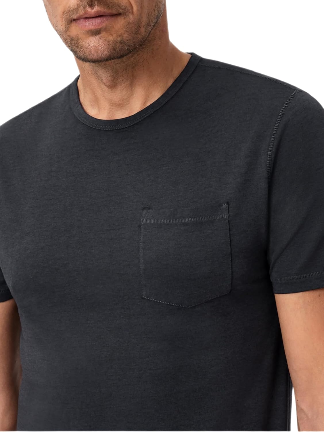 John Varvatos Mens Bond Burnout T-Shirt - Image 4