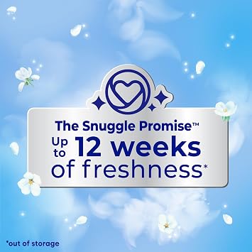 Snuggle In Wash Scent Booster, Blue Sparkle, 21oz, 4-Pack