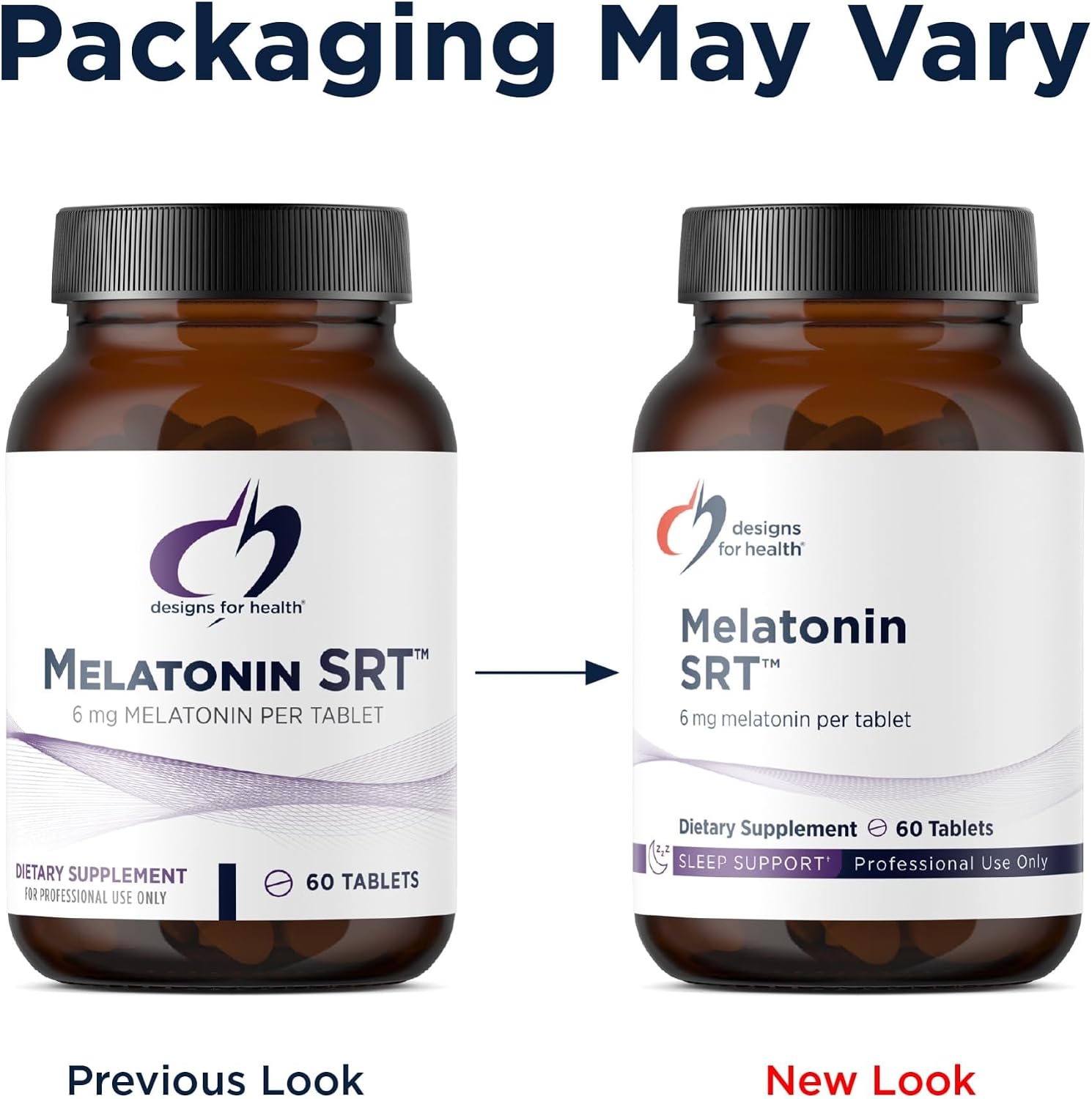 Designs for Health Time Release Melatonin SRT - Melatonin Supplement for Sleep - Sleep Supplement for Adults, 6mg Per Tablet - Vegan + Non-GMO (60 Tablets) image 4