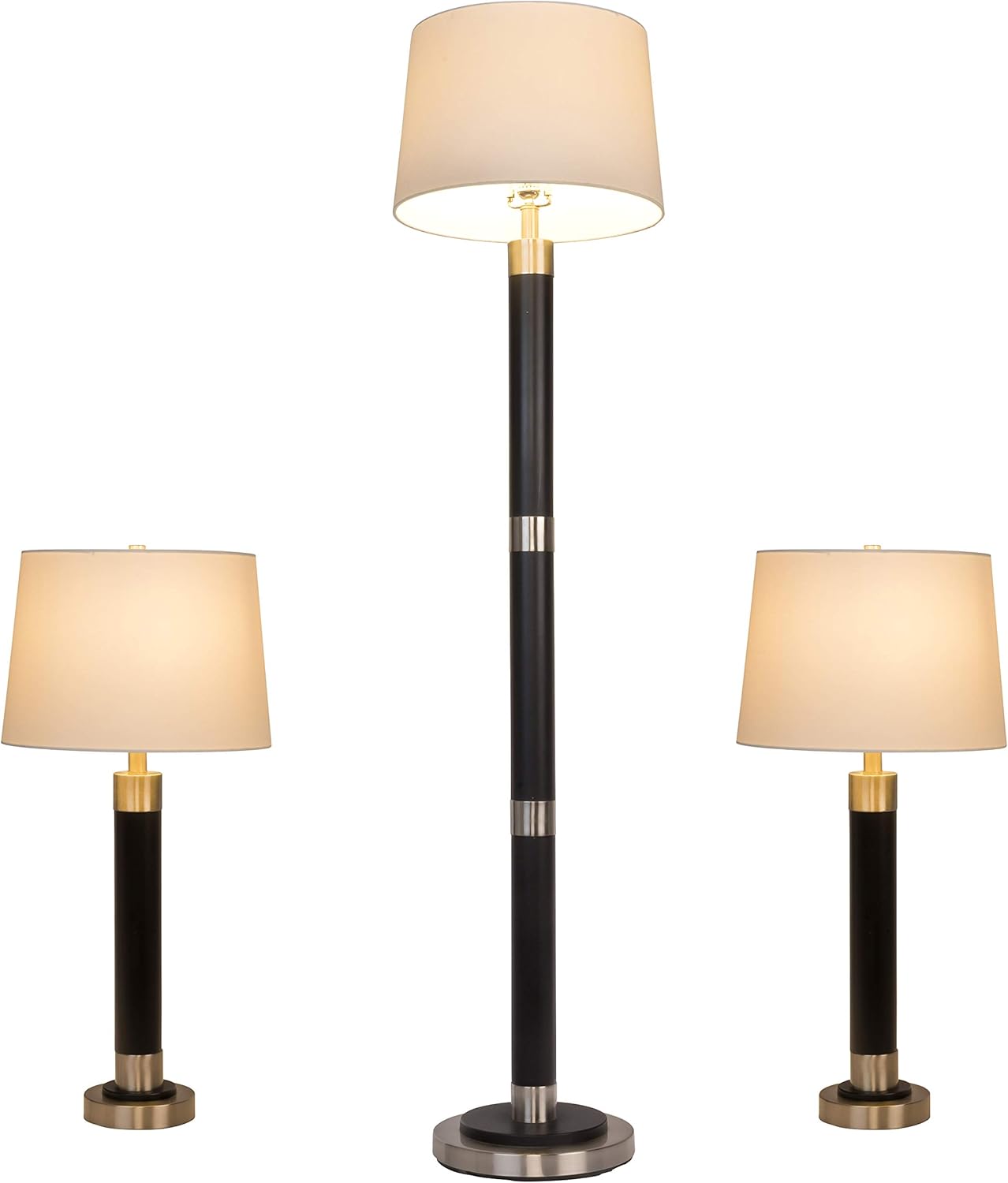 Litex Industries BL15-3LTX Litex Lamp, Black & Silver