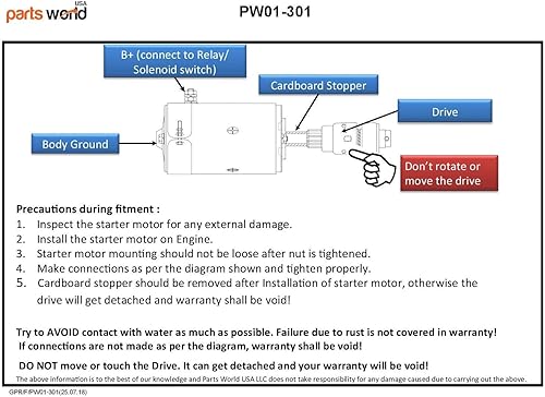 Miniatura 5 de Arrancador de 12 V para Ford 8N Ford 9N Ford 2N con accionamiento Bendix  Ford 8n Starter de 12 voltios con accionamiento Bendix  8N-11001 8N-11002