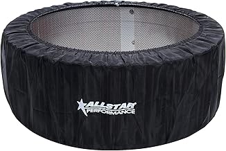 Allstar Performance Air Filter Wrap, Pre Filter, 14 in OD, 5 in Tall, Polyester, Black, Allstar 14 in Washable Filters, Each