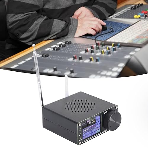 Vista 3 de Full Band Radio Receiver 132KHz-30000KHz, ATS25AMP 2.4 Inch IPS Display SDR Receiver FM LW MW SW SSB DSP Receiver