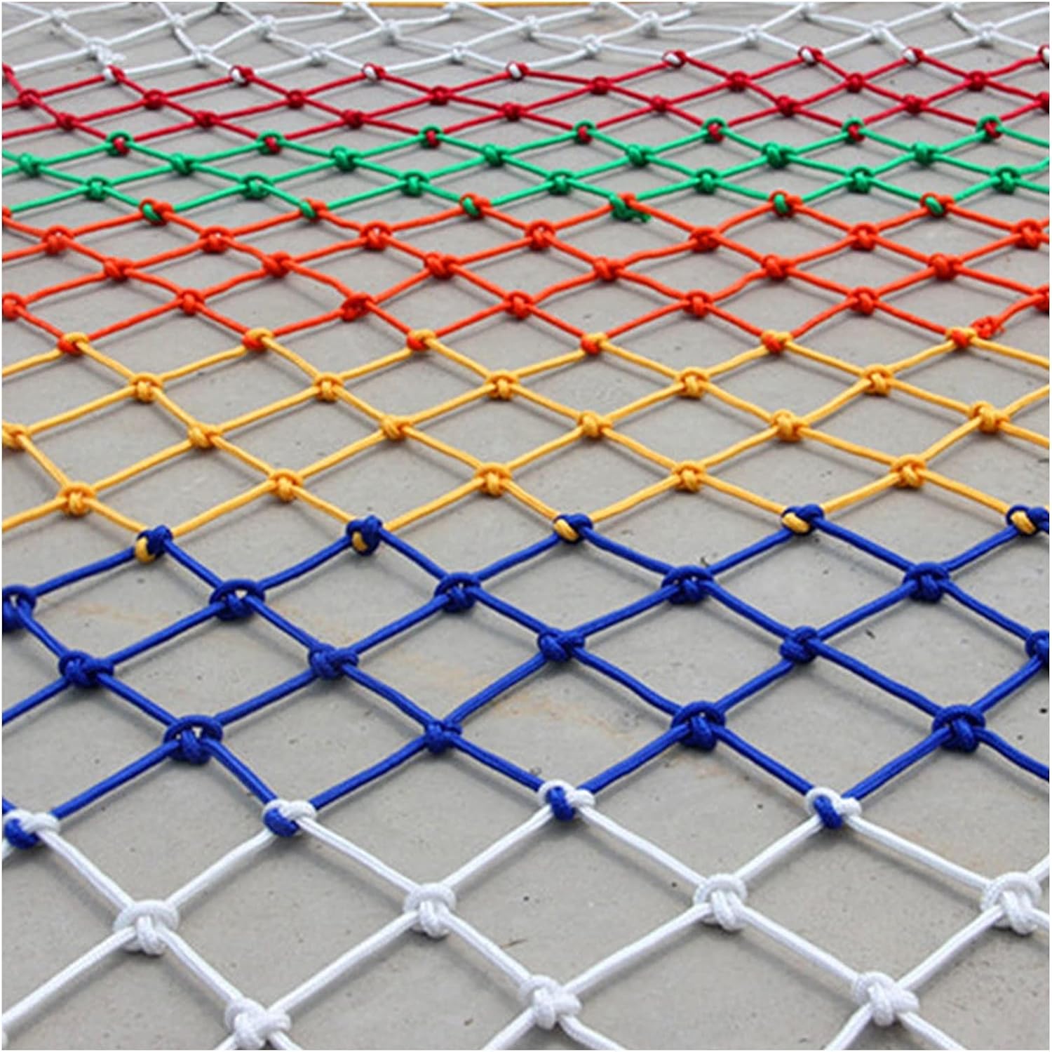 Patio Garden Netting Fence Decor Mesh Nets, Balcony Stairs Protective Net Automotive Spider Cargo net, Outdoor Kids Climbing Net, Wall Hangings Decoration Rope Netting (Size : 1X2M