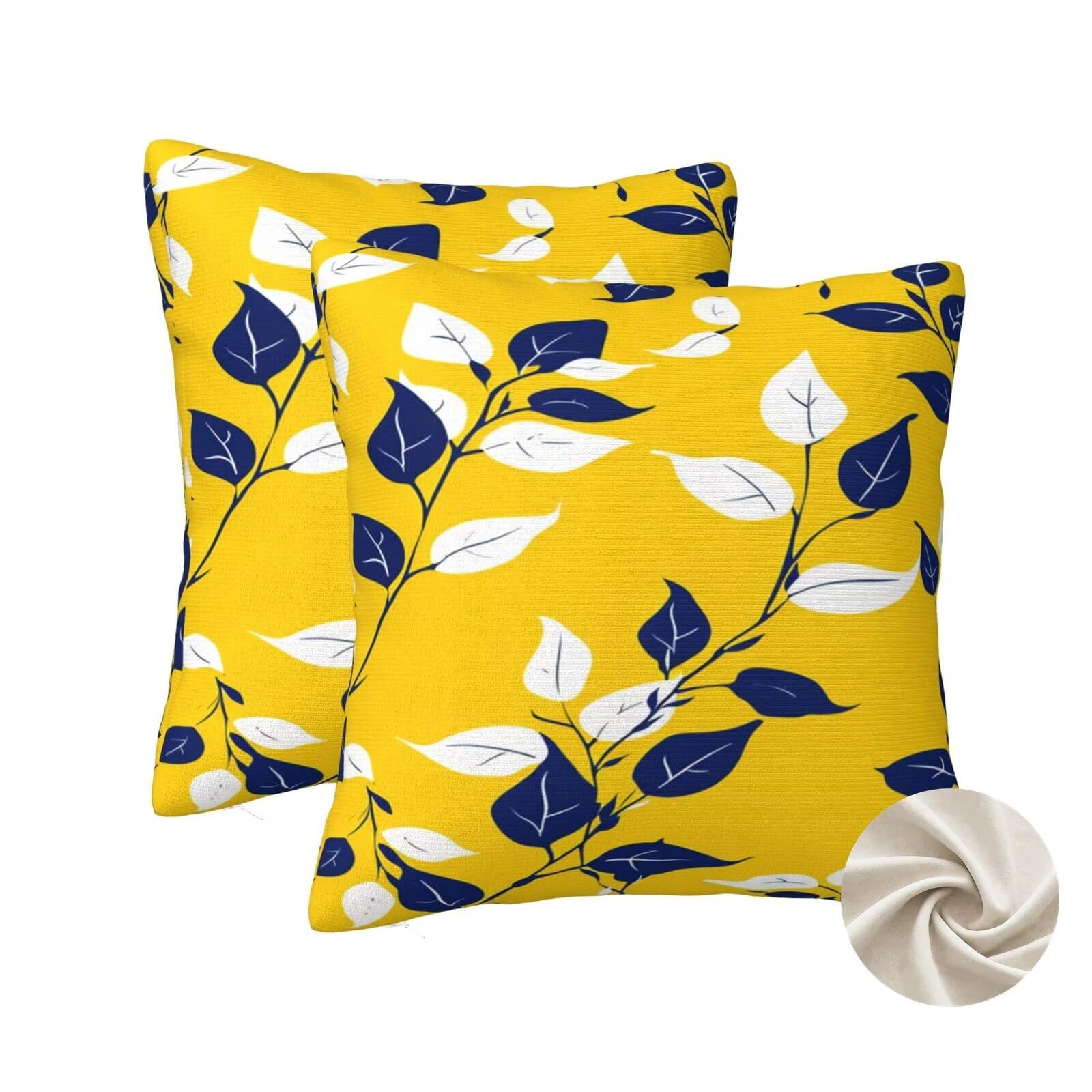 Coussin canapé couleur orange : lot de 2 housses 70x70 pour une ambiance maison cocooning