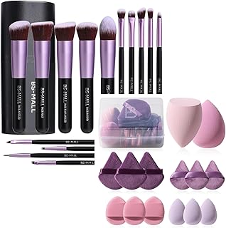 BS-MALL Pinceles de maquillaje de alta calida...