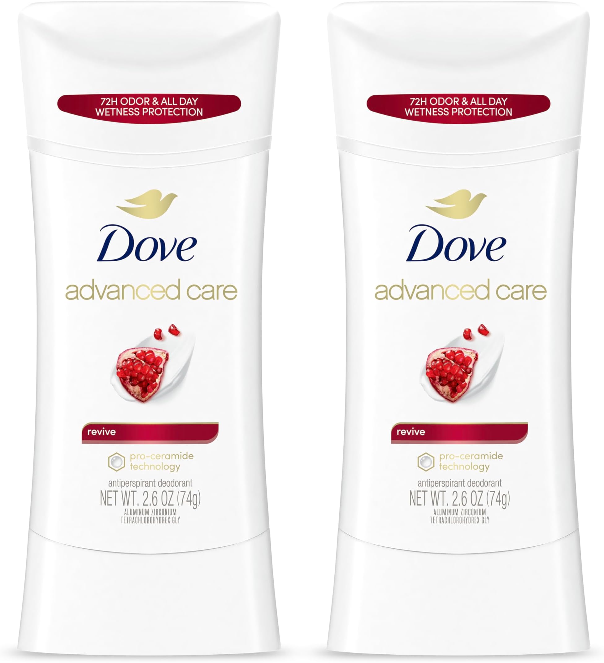 Amazon.com : Dove VitaminCare+ Aluminum Free Deodorant Stick Coconut ...