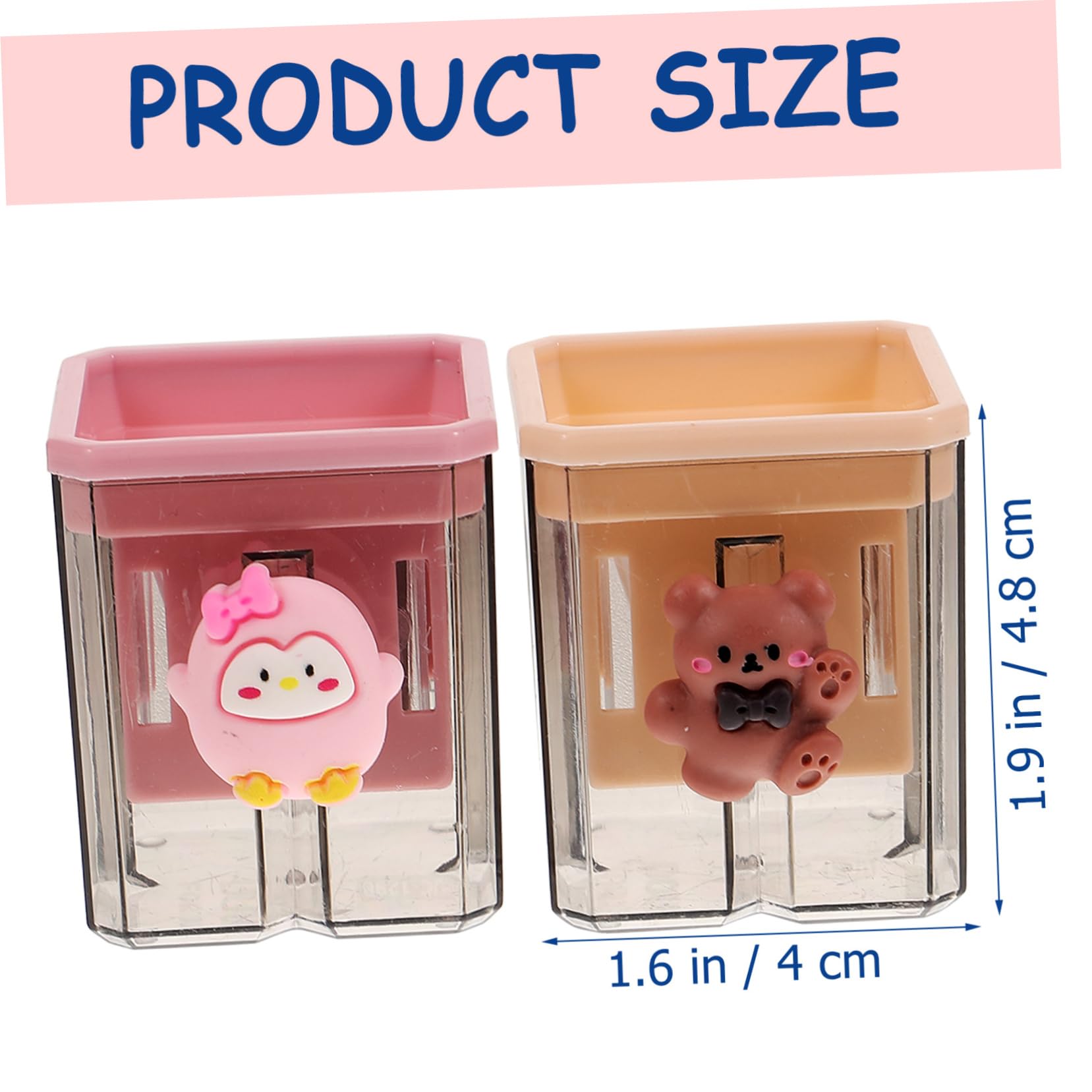 Temperamatite Manuale Per Ragazzi E Ragazze Set Di 2 Temperamatite Dal Design Compatto E Piccolo Per Forniture Scolastiche