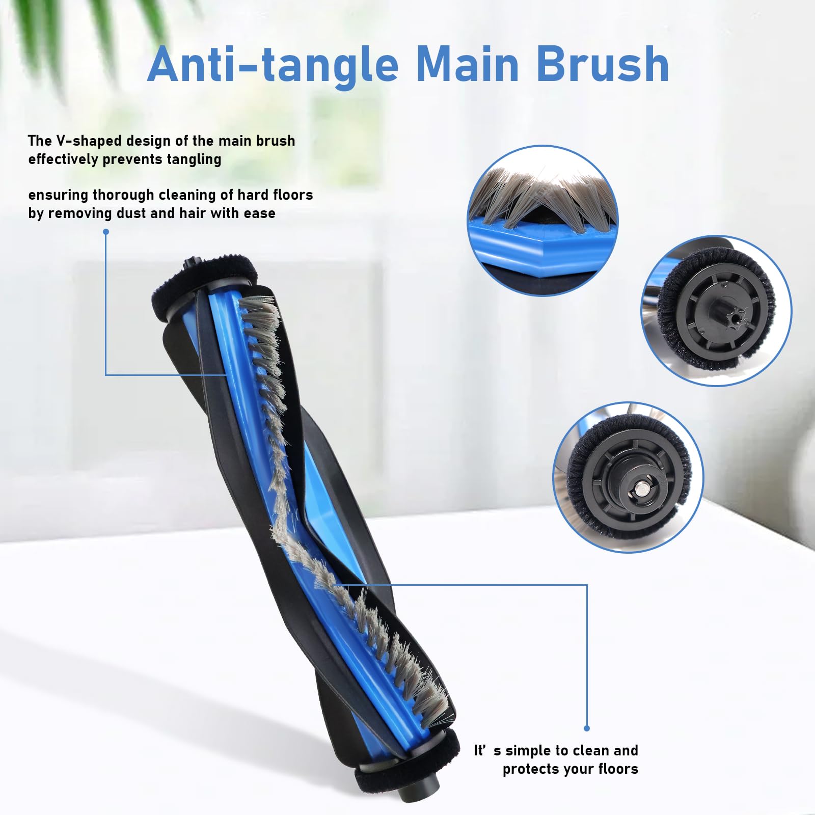 Accessoires pour Ecovacs Deebot X9 Pro Omni/X9 OMNI/X9 Pro/X11 Pro Omni  pièce de rechange pour aspirateur,1 brosse principale,2 rouleaux de  chiffons,4 sacs à poussière,4 brosses latérales,4 filtres : Amazon.fr:  Cuisine et Maison