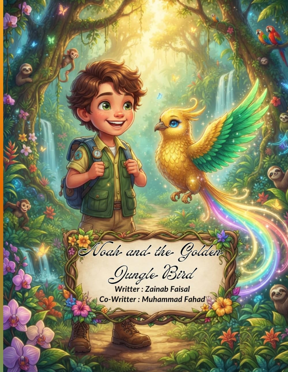 Noah and the Golden Jungle Bird: A Magical Tale of Courage and Discovery (Jungle animal Adventure Stories)