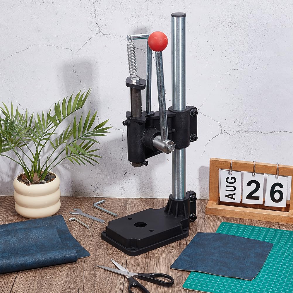 UNICRAFTALE Perforatore in pelle manuale strumento di punzonatura per pelle