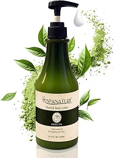 Spanature Loción corporal de té verde para mu...