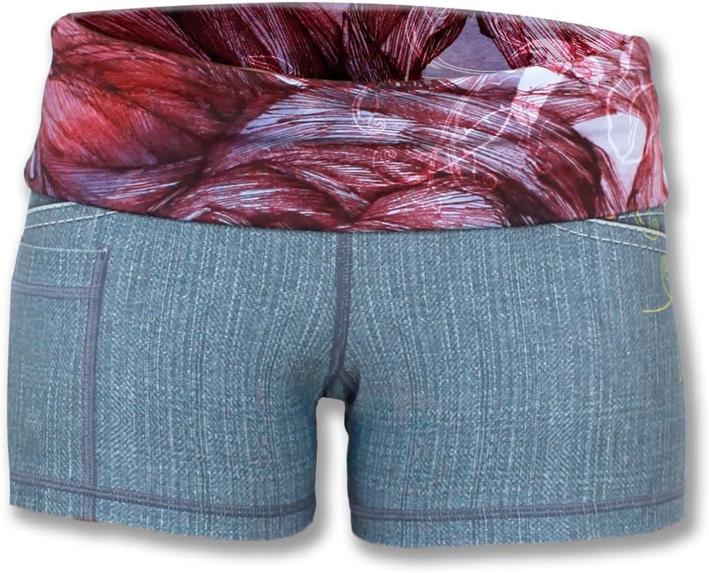 INKnBURN Women's Atalanta Yoga Shorts