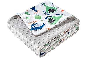 Helicopter Themed Minky Blankets for Baby