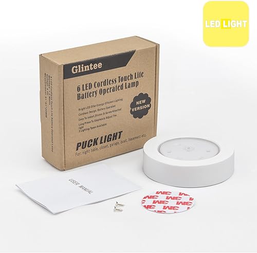 Miniatura 5 de Luz de clóset superbrillante con luz LED a pilas luz nocturna para clóset armario dormitorio almacenamiento cobertizo pasillo escalera estante de