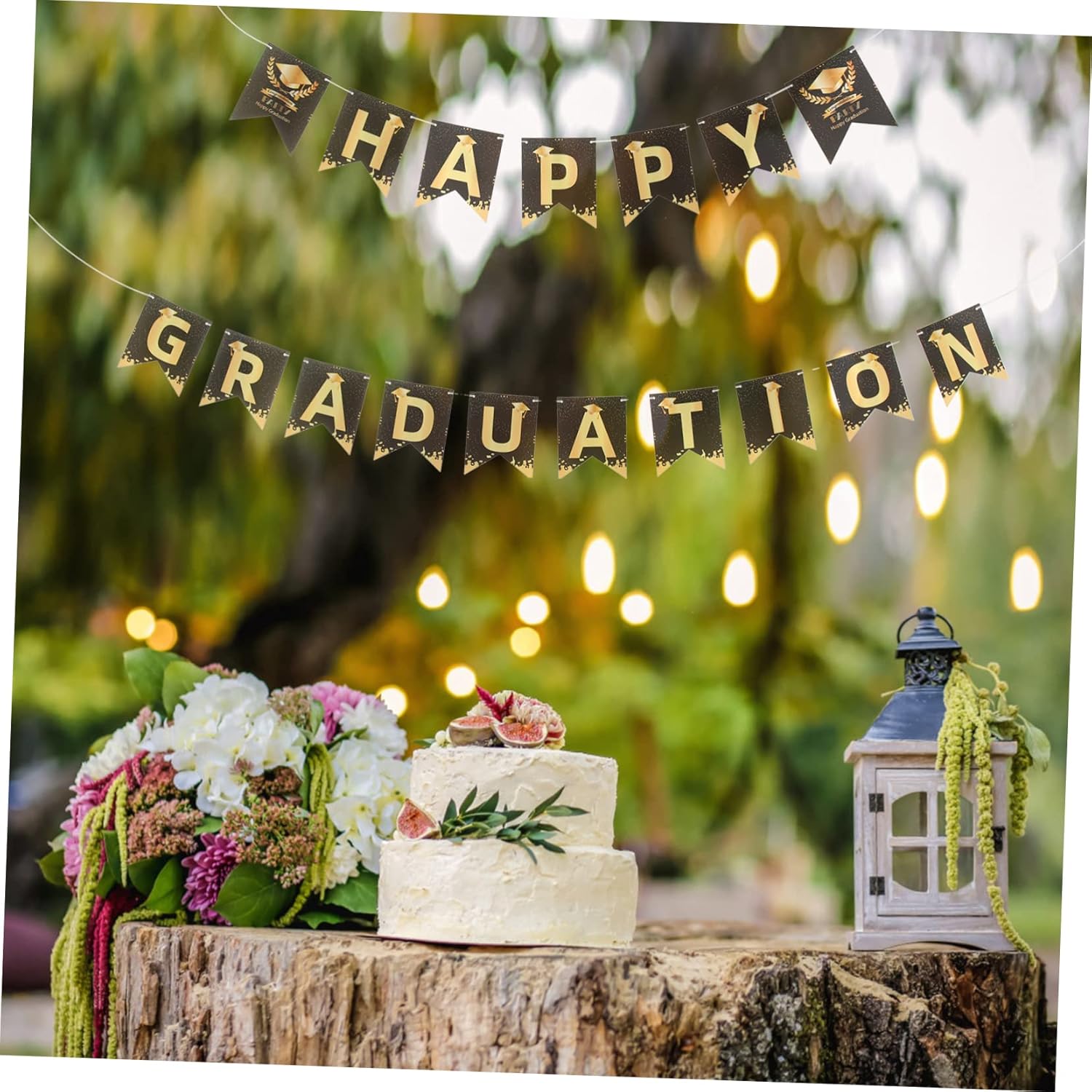 1set Graduation Party Disposable Tableware Foil Cups Plates and Napkins for Festive Event Decor