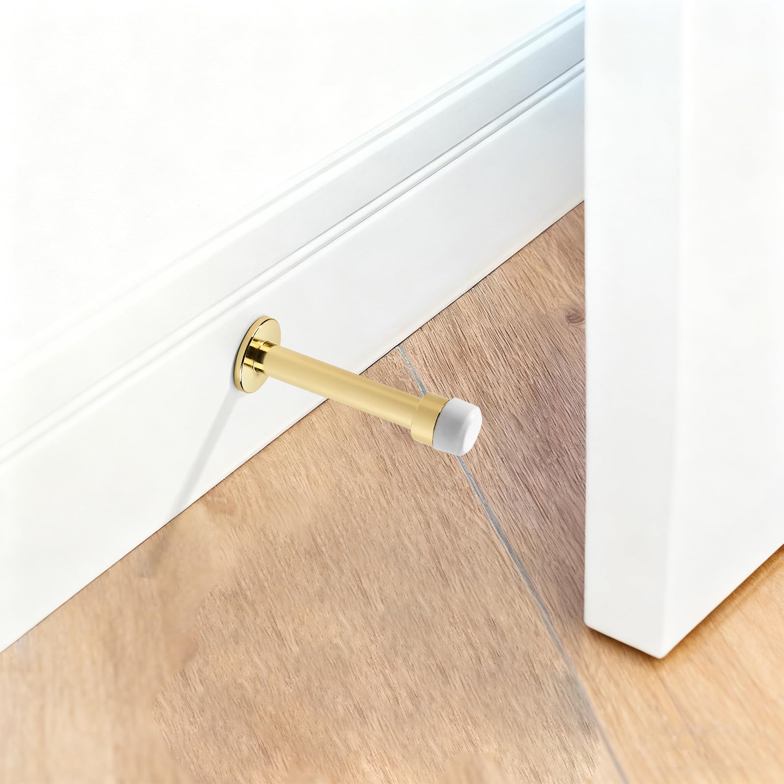 Polished Gold Door Stop - DS367, Zinc Alloy — KHTUMEWARE