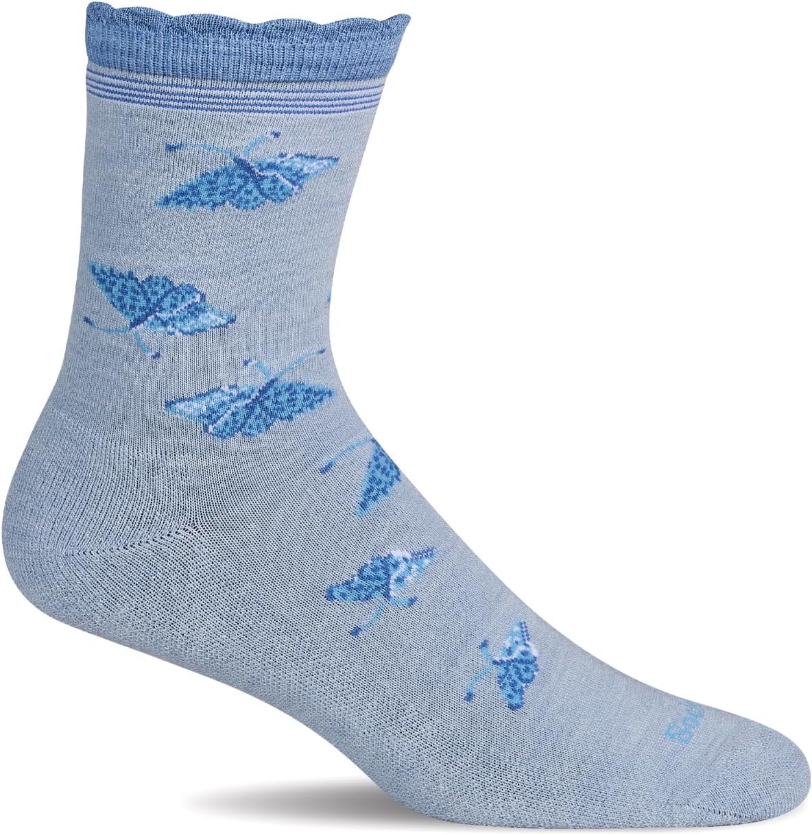 Sockwell レディース バタフライレースクルーソックス