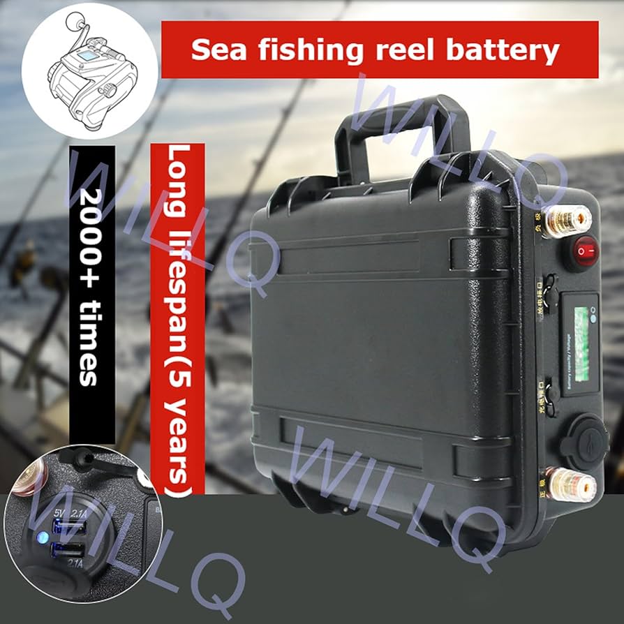 Amazon.co.jp: 14.8V 充電式リチウム電池 30Ah 40Ah 50Ah 電動ウインチ