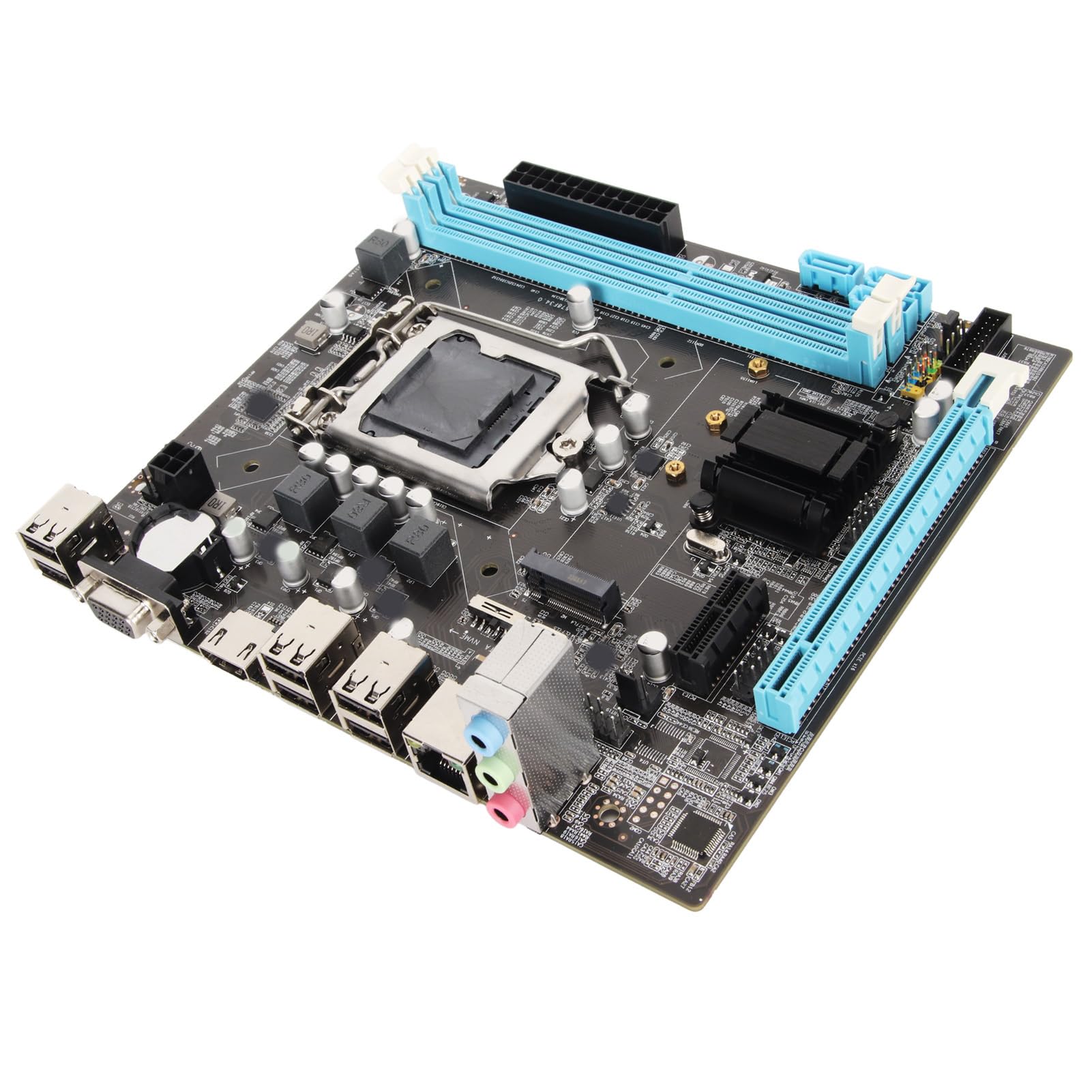 ciciglow Placa Base ATX para Zócalo LGA1155, DDR3 de Doble Canal, M.2, Alimentación Trifásica, Salida HD VGA