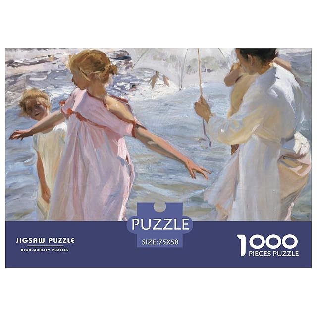 Foto 2 de 7 de Joaquín Sorolla Y Bastida Puzles De 1000 Piezas Adulto Puzzle Creativo para Adultos
