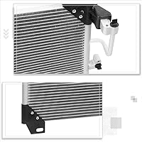 Vista 4 de Condensador A/C de aluminio compatible con Chevy Trailblazer/GMC Envoy 4.2/5.3/6.0L 4719 03-09