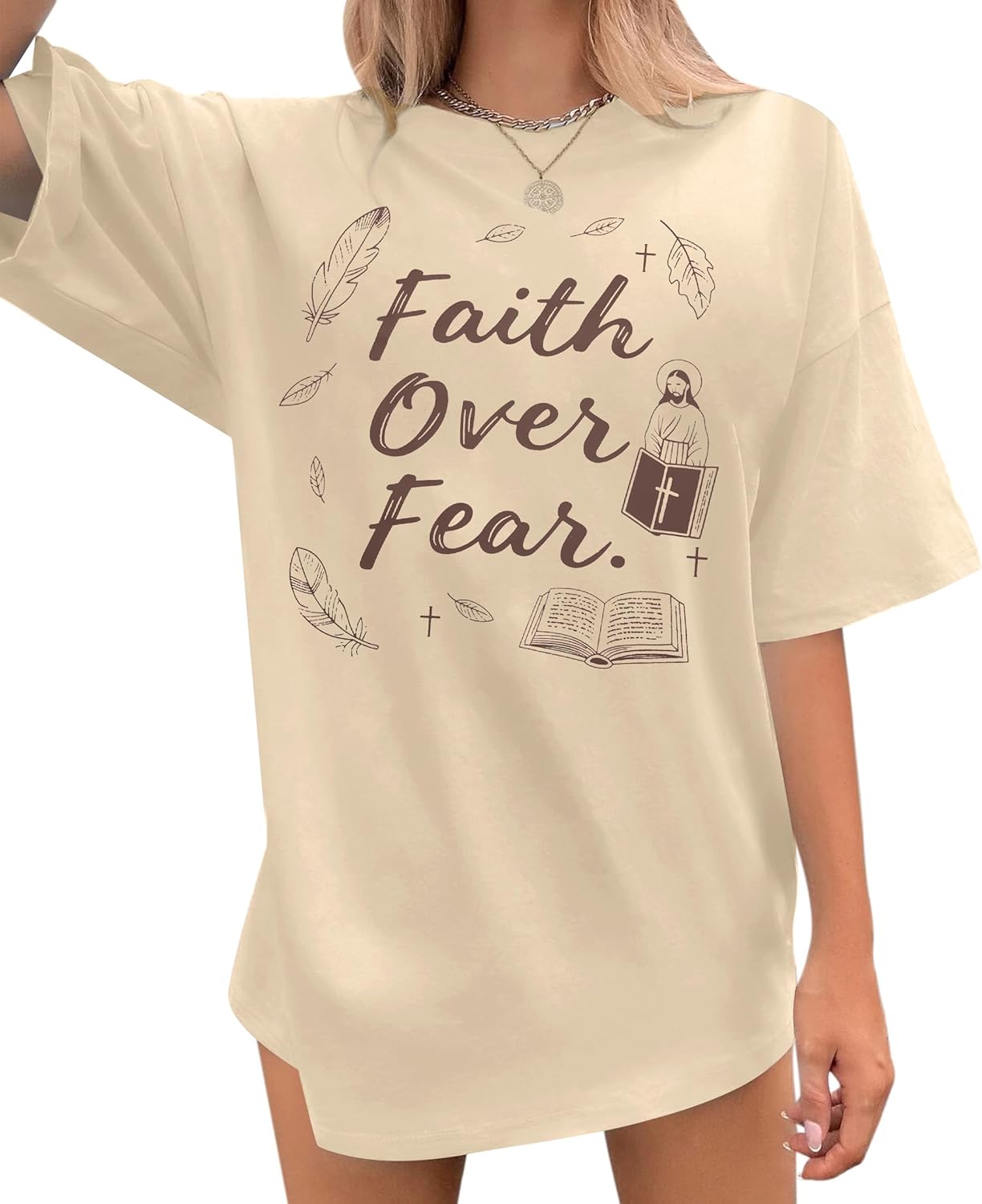 Christian Shirts for Women God is Good Shirt Religious Faith Saying Tee Bible Verse Inspirational Tops