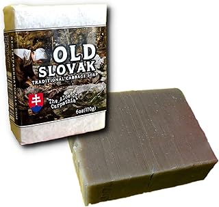Regent Park Naturals Cabbage Soap “Old Slovak” | The Aloe of Carpathia | Old World Traditional Body Wash | 6oz Cold Process Soap Bar (1 bar)