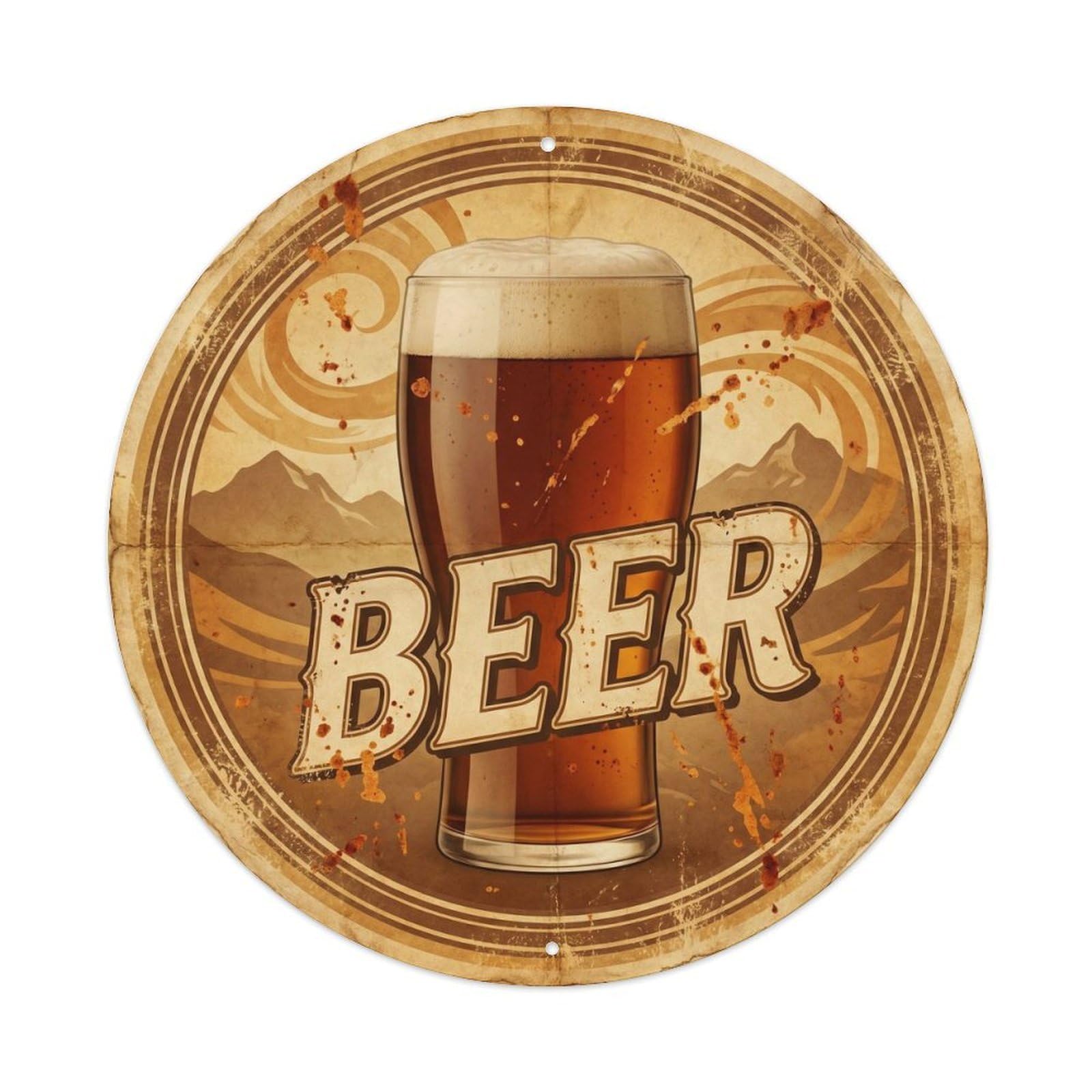 Craft Brewery British Beer Drink Culture Retro Diner Metal Tin Sign