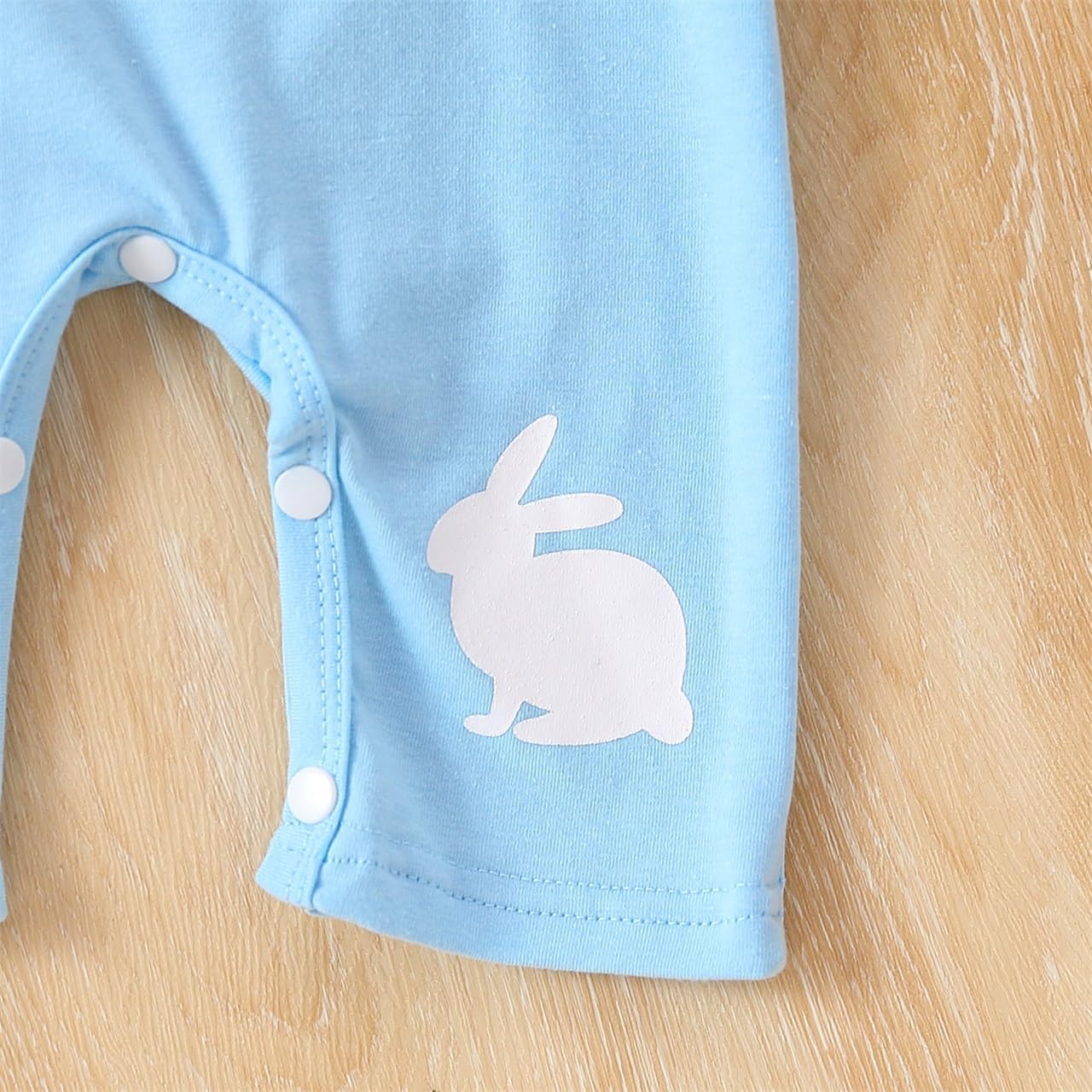Newborn Baby Girl Boy Easter Clothes Cute Gentle Romper Top Overall Pant Newborn Infant 2 Pieces Outfit Set - Image 3