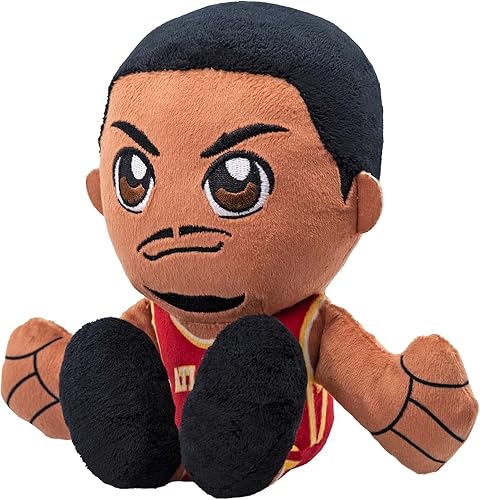 Miniatura 6 de Bleacher Creatures Denver Nuggets Nikola Jokic - Peluche sentado de 8 pulgadas de la NBA Kuricha  Superestrella de la NBA inspirada en Chibi suave