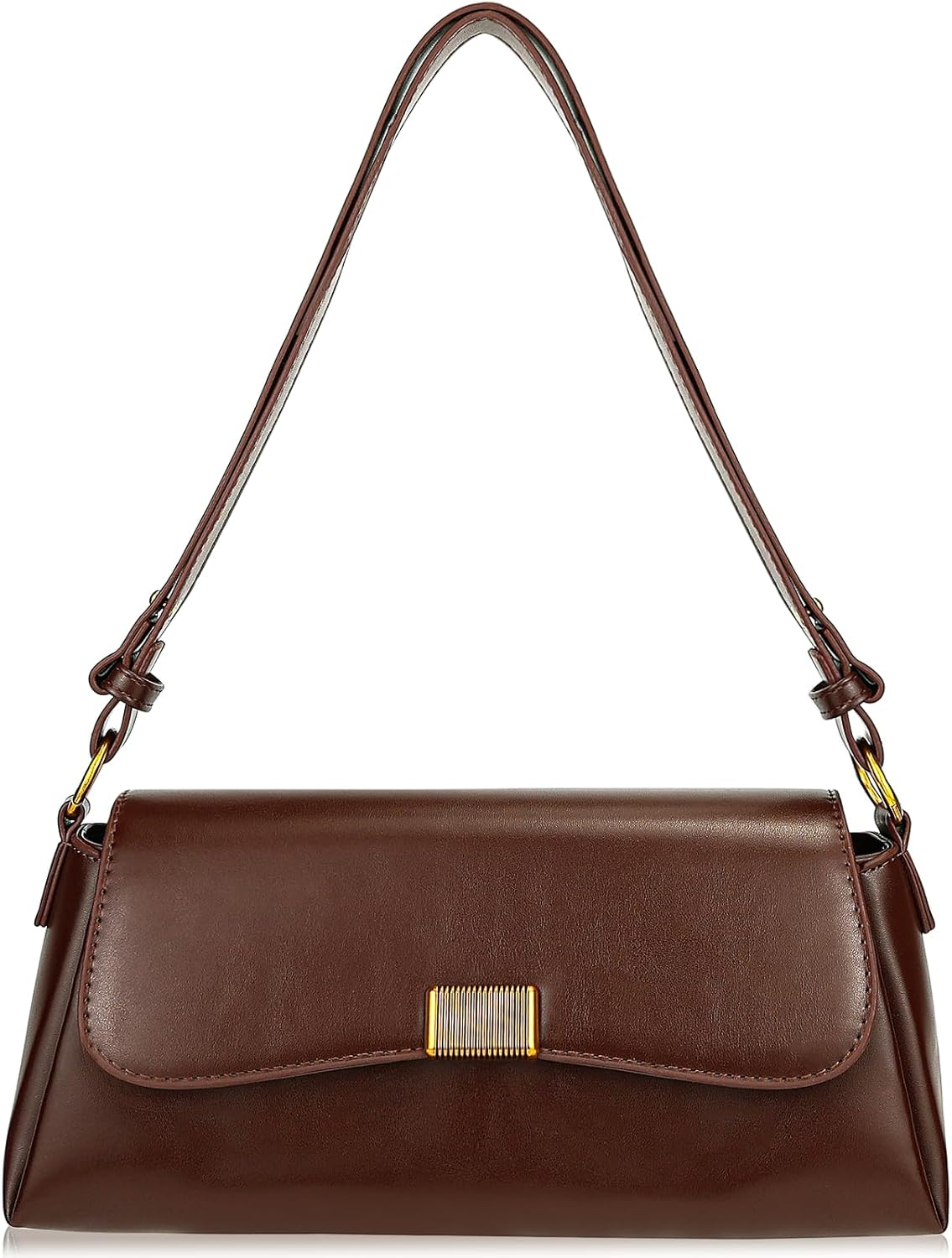 Farcauo Purses for Women Vintage Shoulder Bags Women's Tote Handbags PU Leather Crossbody Bag with Adjustable Strap