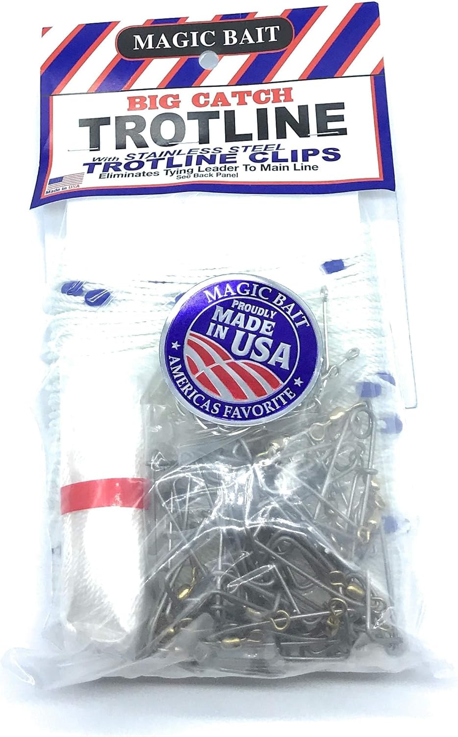 Magic Bait Big Catch 150-Feet Trotline, White