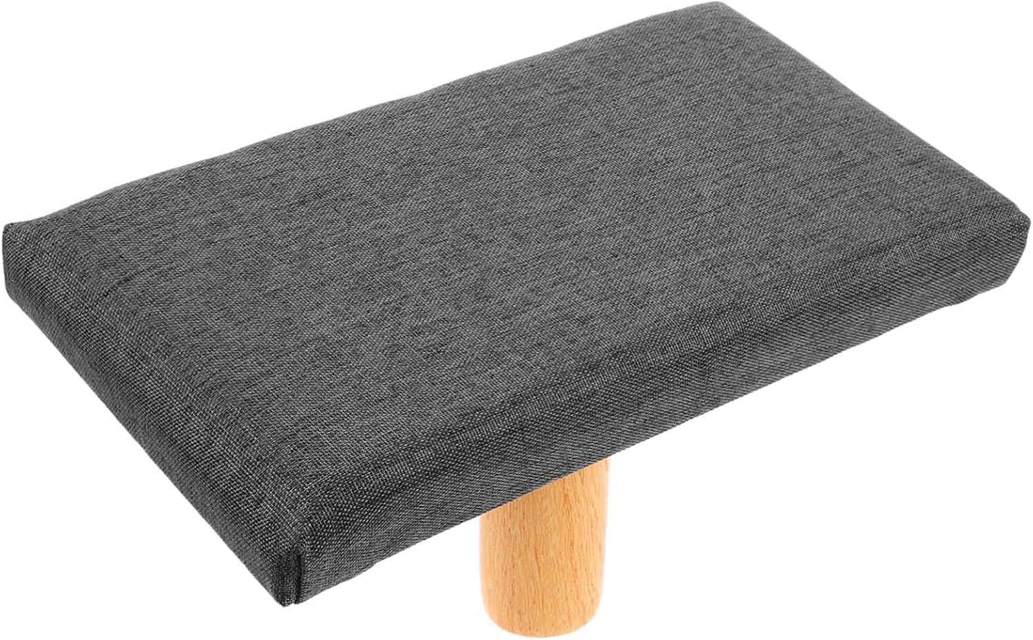 Mobestech Meditation Kneeling Bench Cushion Yoga Seat for Comfortable Seiza Position Grey Stool for Meditation Prayer and Balance Exercises
