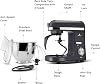 Karaca Mastermaid Chef Pro Double Arm Kitchen Chef 1500 W Space Gray