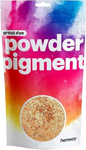 Miniatura 86 de Hemway Tinte de cemento en polvo, pigmento de hormigón, color de mortero apuntando en polvo, tonificador de ladrillo