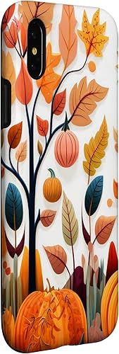 Miniatura 9 de iPhone 13 Pro Hojas de otoño otoño calabaza patrón otoño color hojas caso