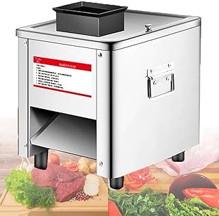 Commercial Kitchen Electric Meat Cutter 2.5/3.5mm Cutting Machine Slicer Flesh Shredding Cutting Machine Meat Slicing 850w Blade Beef And Mutton,Roast Meat,Pork,Ham,Slicer,13mm