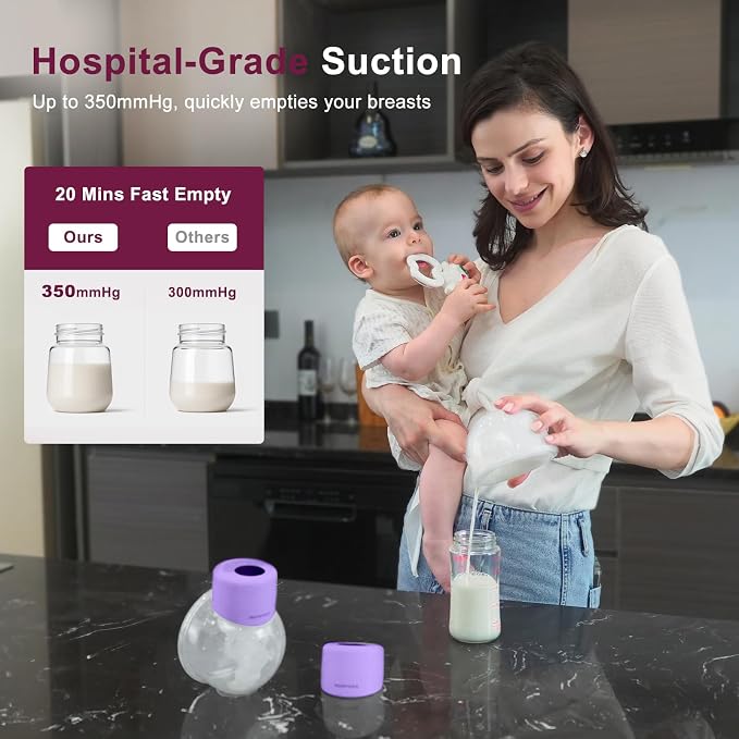 Extractor de leche eléctrico doble S12 con 12 niveles miniatura 2