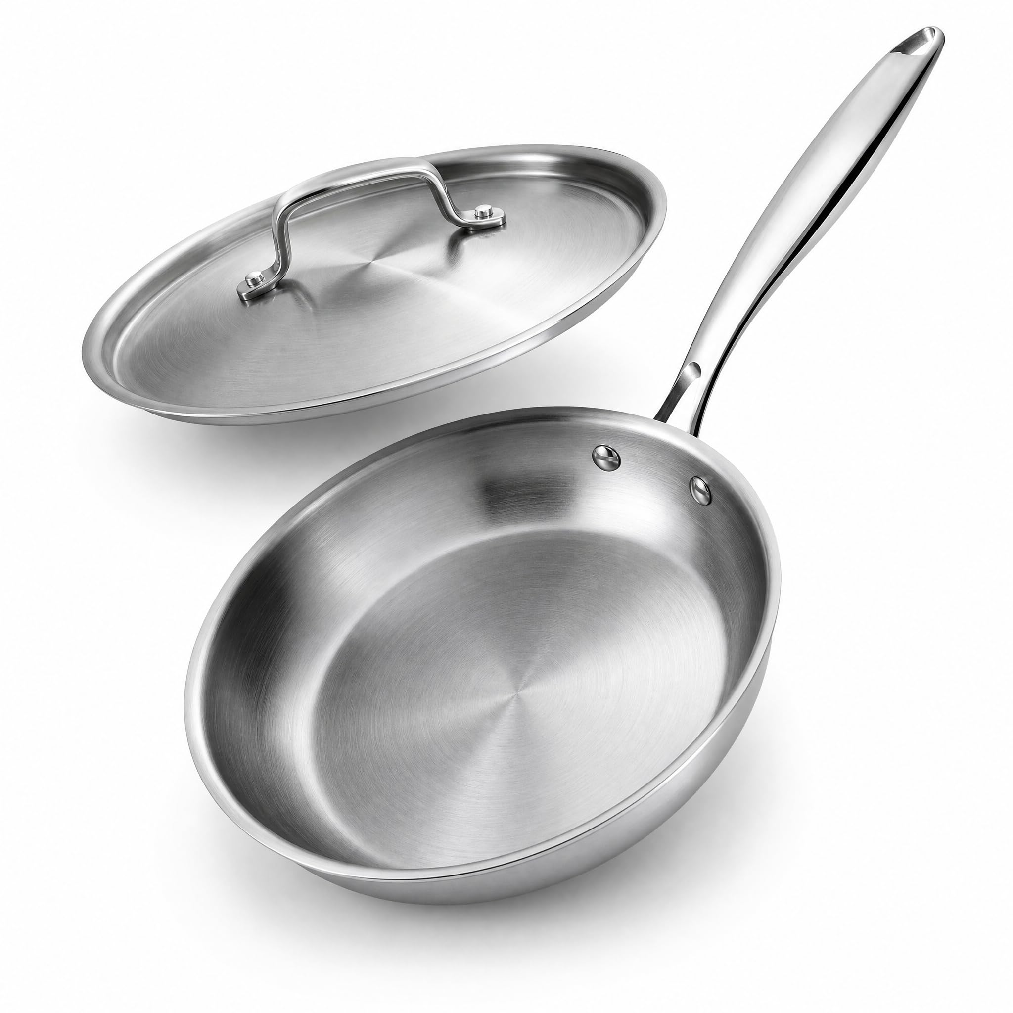 Fortune Candy 8 Inch Stainless Steel Fry Pan