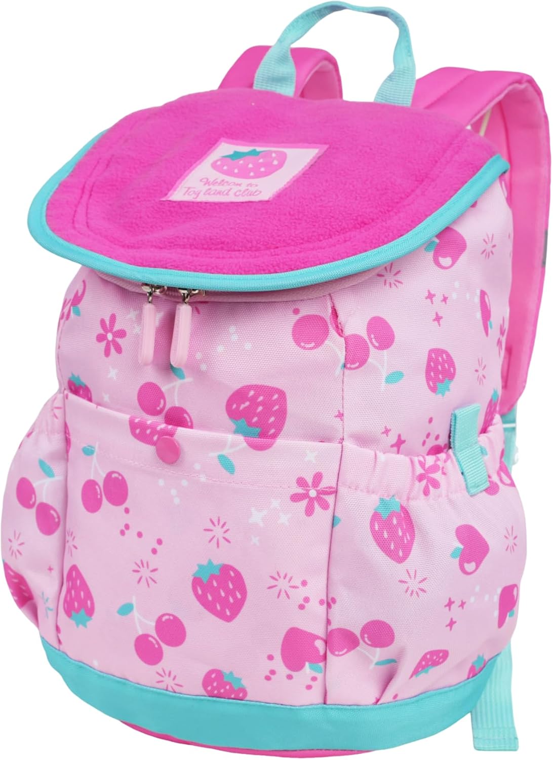 Mini Explorer Toddler Backpack for Boys Girls Age 3+, Preschool Bag with Chest Strap, Reflective Strips (Green Forest)