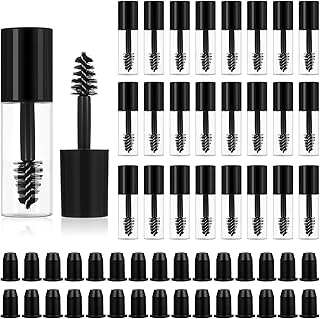 60 tubos de rímel vacíos con varita, mini bot...