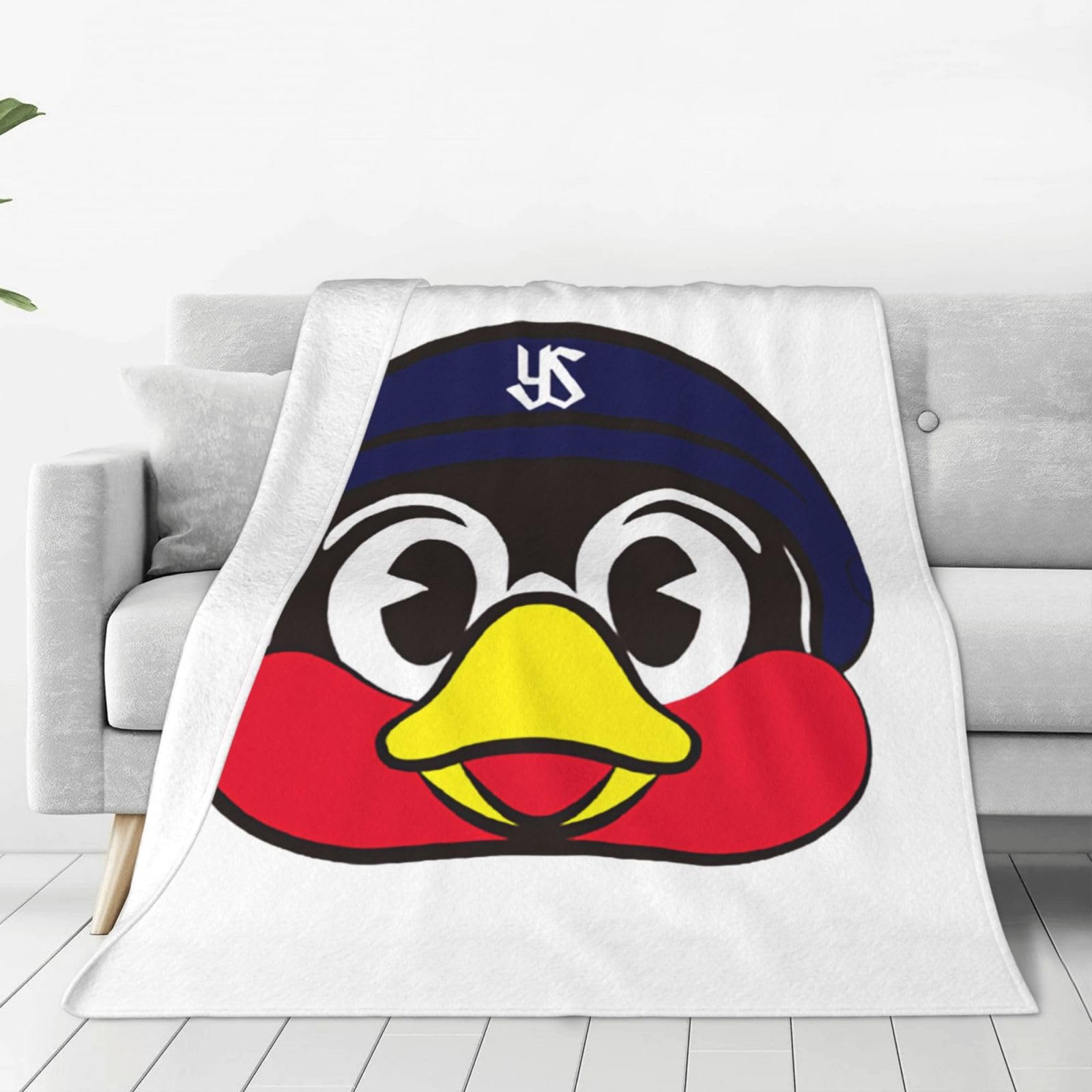 Amazon｜毛布 東京ヤクルトスワローズ つば九郎 ブランケット シングル