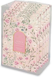 Brooklyn Fragrance Co. Arches Sachet Bags – Peony and Prosecco Floral Scented Pouches – Perfect Aroma for Drawers, Closets, Cars and Bathrooms – Long-Lasting Fresh Scent Sachets (6- Pack)
