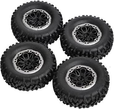 4pcs 64mm Soft Tire Wheel for MN D90 MN98 MN99S for WPL C14 C24 C34 B14 B24 for LDRC P06 LD1297 LD1299 RC Car Upgrade Parts