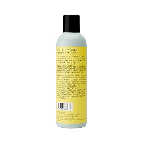 Miniatura 2 de Curls Blueberry Bliss - Jabón reparador para el cabello, 8 onzas, fomenta el cuero cabelludo equilibrado, limpiador rico y cremoso sin sulfato, para