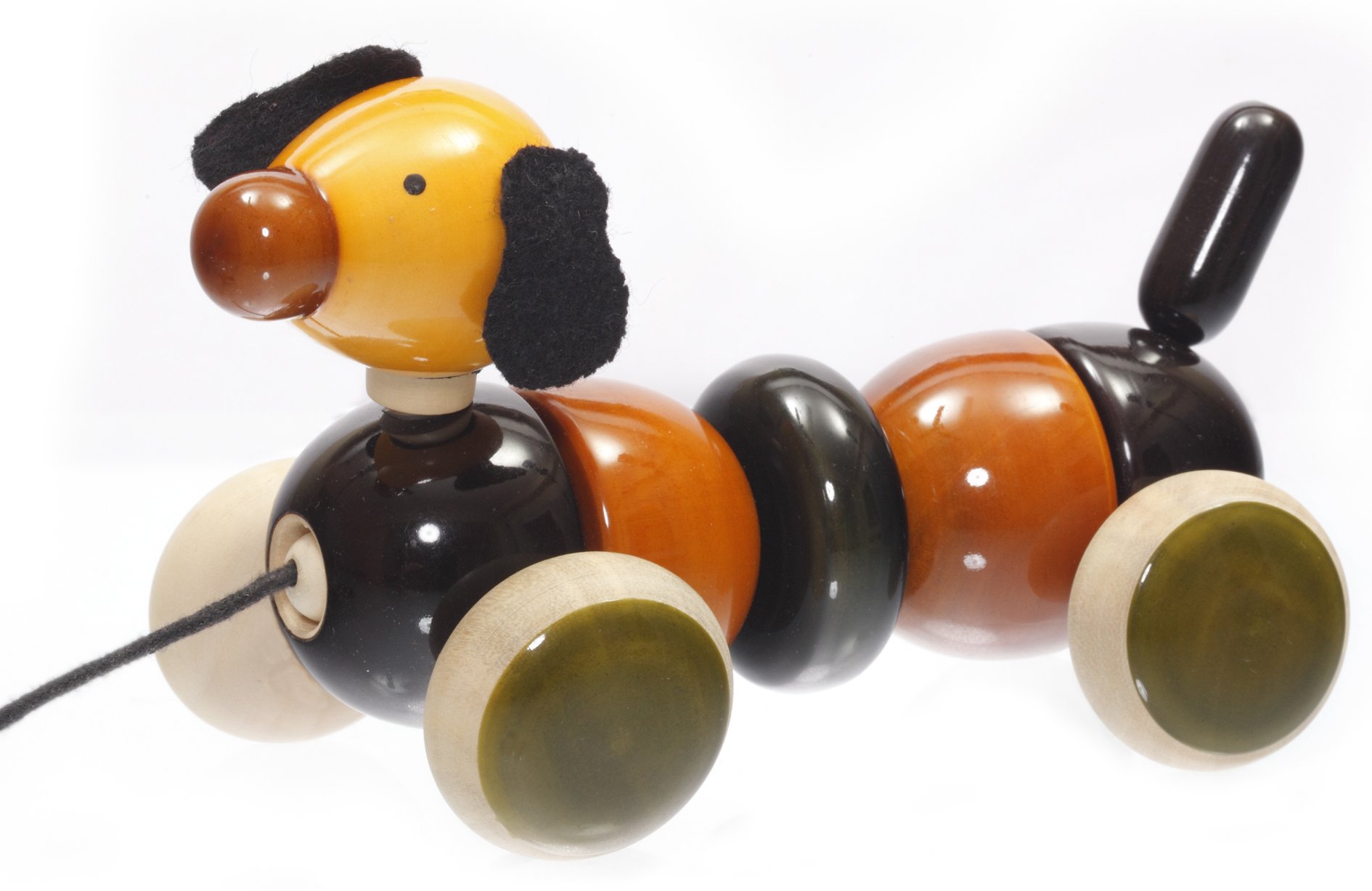 FAIRCRAFTCREATIONS Handcrafted Wooden Pull Toy : BOVOW | Build & Play Pull Along Toy for 3-5 Years | Natural Colors & Dyes | Safe for Kids | Made in India - Channapatna Toys (Green) (B09FFSBXDV) Amazon Price History, Amazon Price Tracker