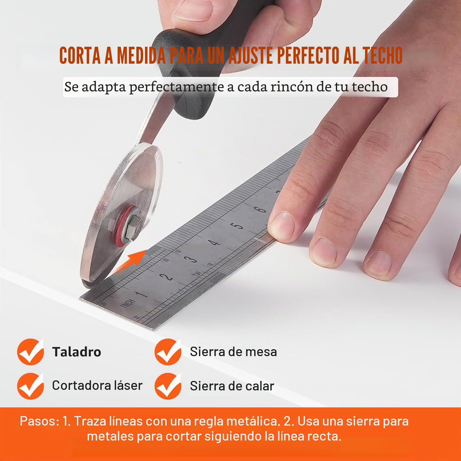 VEVOR Paneles de Techo de Poliestireno 12 Piezas Paneles de Techo de Plástico para Pegar 603x603 mm Instalación Fácil Revestimiento de Techo de Sótano para Decoración del Hogar, Oficina, Blanco